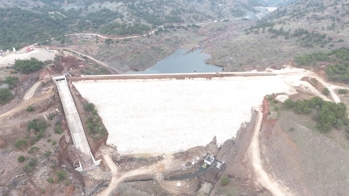 Akçalı-1 Barajı’nda çalışmalar devam ediyor