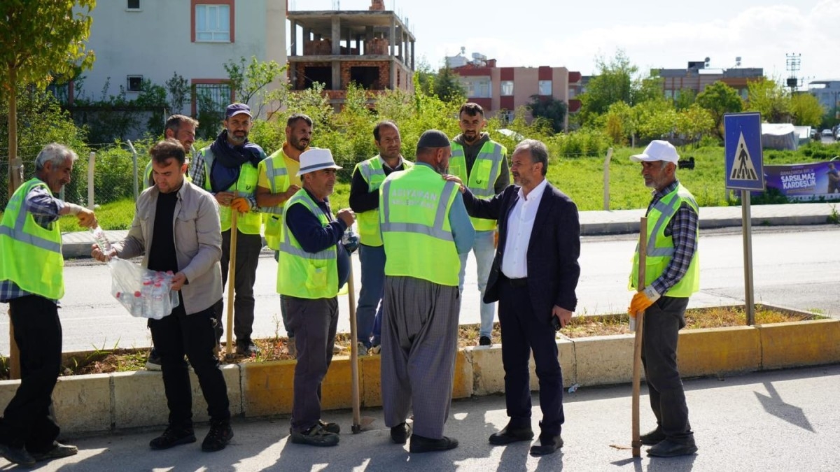 Başkan Kılınç’tan sahadaki personeline ziyaret
