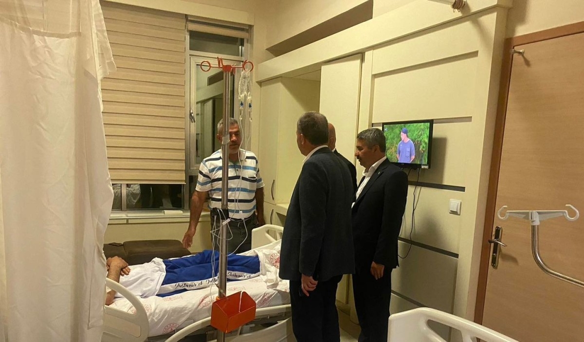 Başkan Kılınç hastaları ziyaret etti
