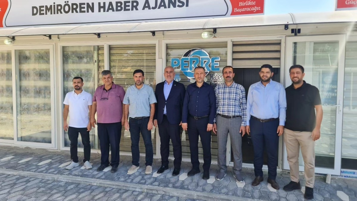 Milletvekili Özhan'dan usta gazeteci Alan'a ziyaret
