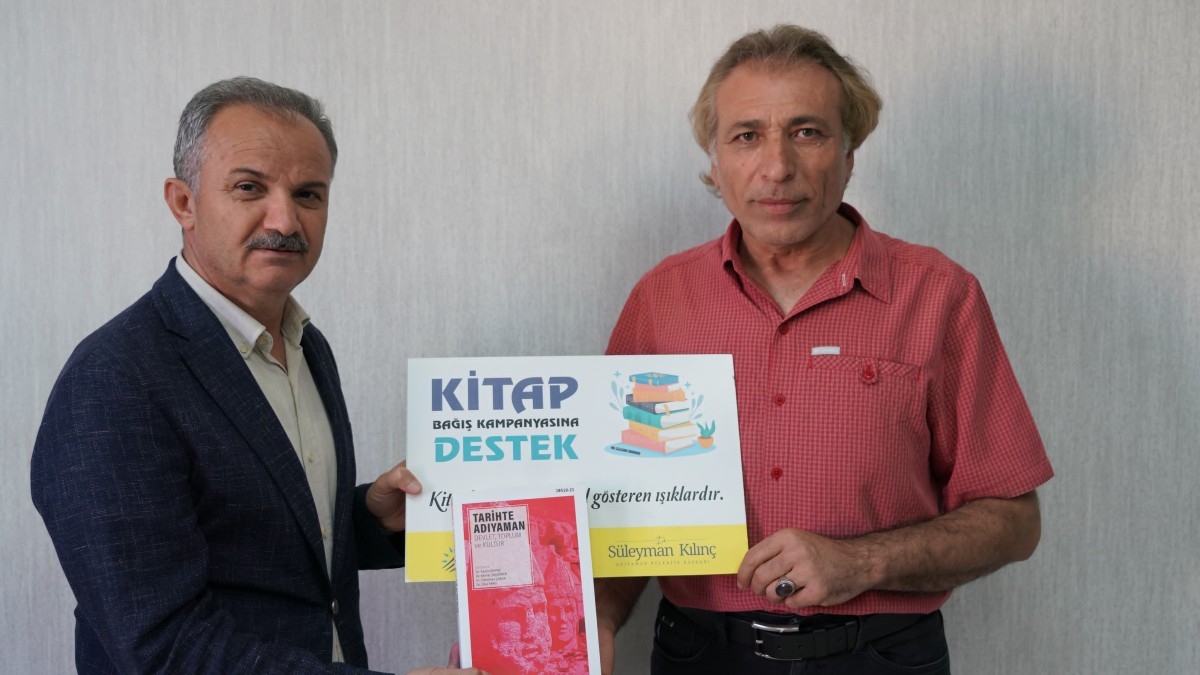 Başkan Kılınç'tan Necati Atar’ın kitap kampanyasına büyük destek
