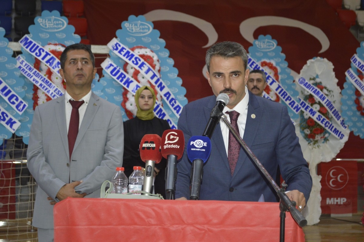 Ali Önat MHP Adıyaman İl Başkanlığı’na seçildi