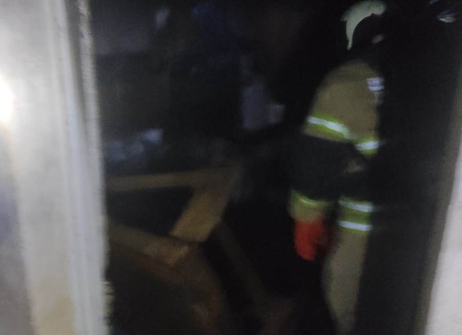 Bodrum kattaki yangın paniğe neden oldu