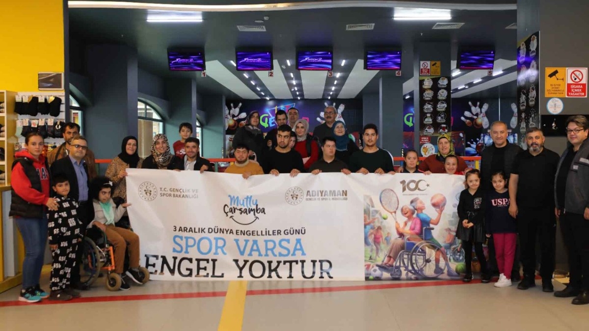 '3 Aralık Dünya Engelliler Günü'ne özel Bowling turnuvası gerçekleştirildi