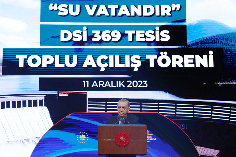 Cumhurbaşkanı Erdoğan: Tarım ve sulama alanında tarihî nitelikte adımlar attık