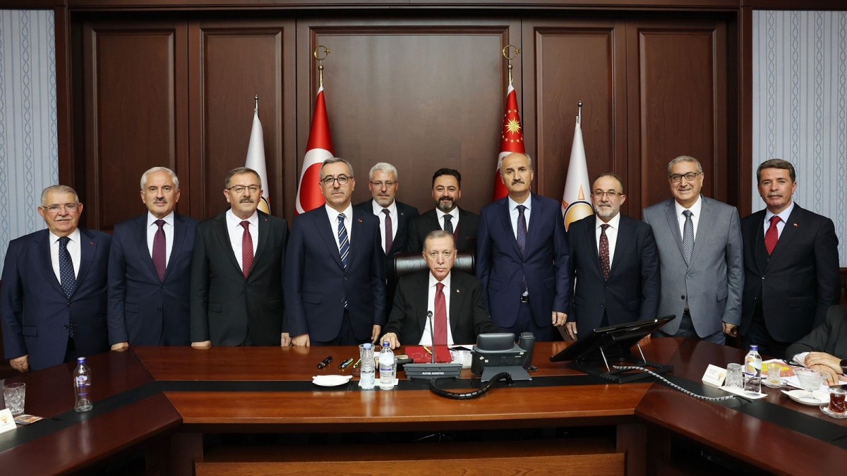 Cumhurbaşkanı Erdoğan Kahramanmaraş heyetini kabul etti
