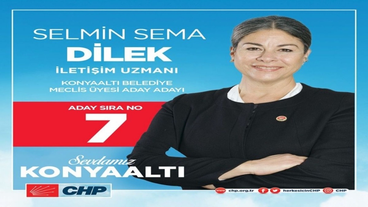 Adıyamanlı iletişim uzmanı Sema Dilek Konyaaltı’nda CHP’den aday oldu
