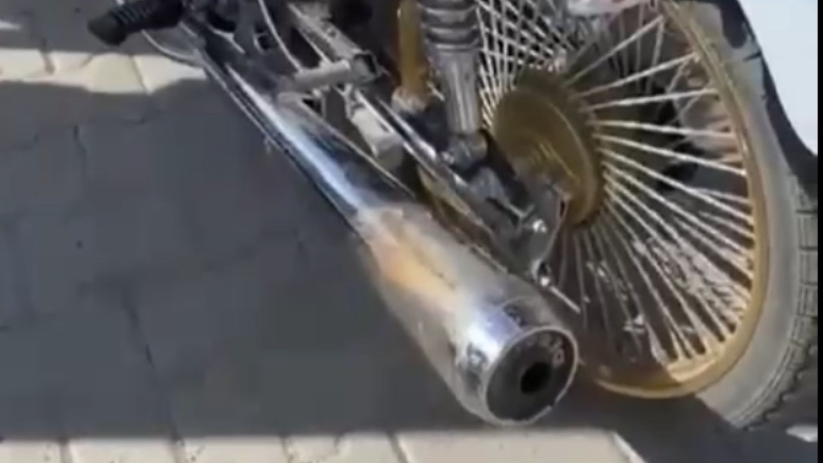 Abart egzozlu motosiklet denetimi  - Videolu Haber