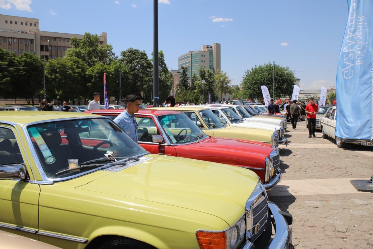 Classic Mercedes festivali Gaziantep’te coşkuyla kutlandı