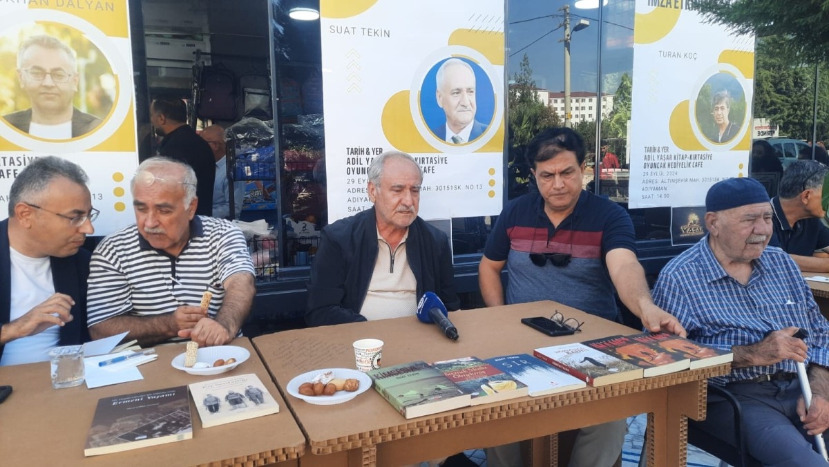 Ünlü Romancı Suat Tekin'den Adıyaman kültürel katkı: 'Hayat' yakında raflarda  - Videolu Haber